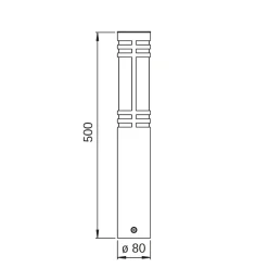Albert 690559 Sockelleuchte