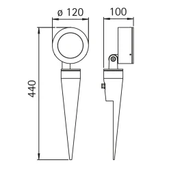 Albert 2390 Spießstrahler
