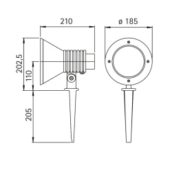 Albert 2383 Spießstrahler
