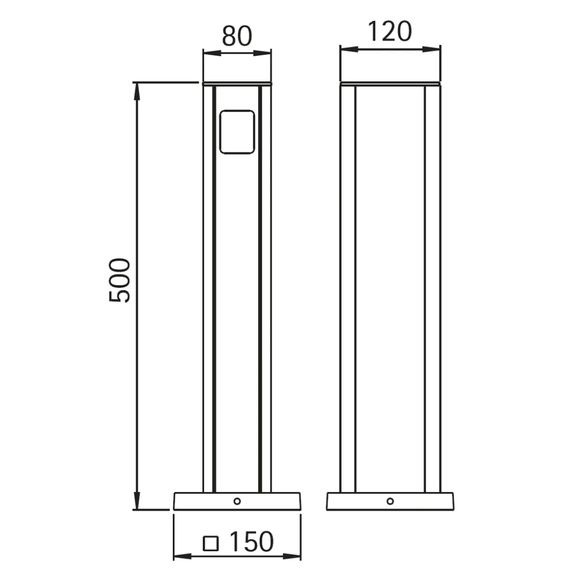 Albert 2105/6 Steckdosensäule