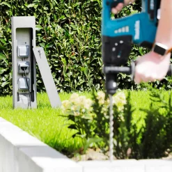 Albert 624413 Steckdosensäule, abschließbar