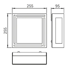 Albert 696285 Wand- / Deckenleuchte