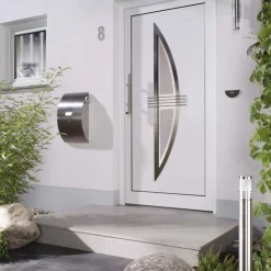 Albert 690755 Wandbriefkasten mit Zeitungsfach