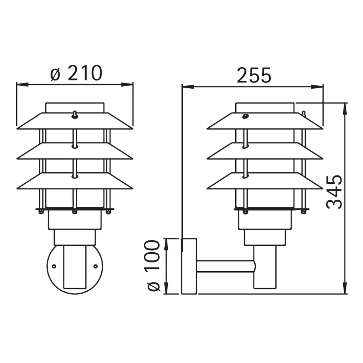 Albert 690216 Wandleuchte