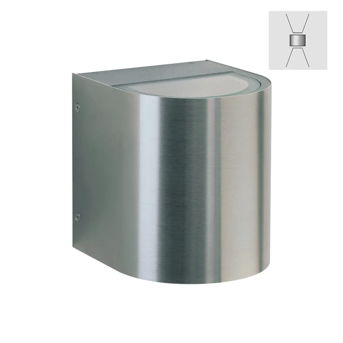 Albert 692405 Wandstrahler, breit/breit