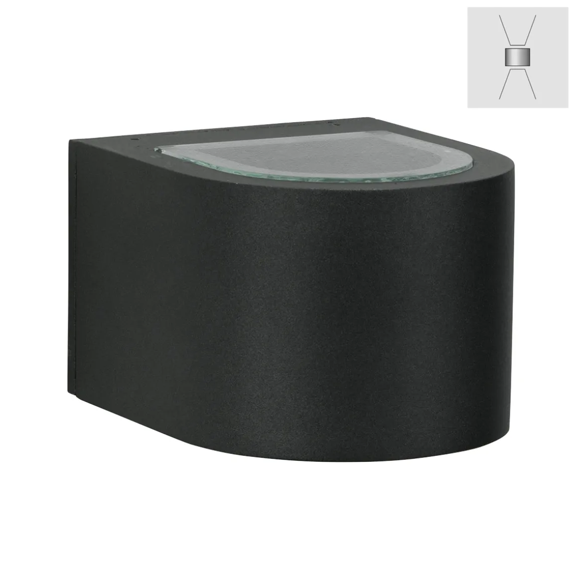 Albert 2340 Wandstrahler, breit/breit