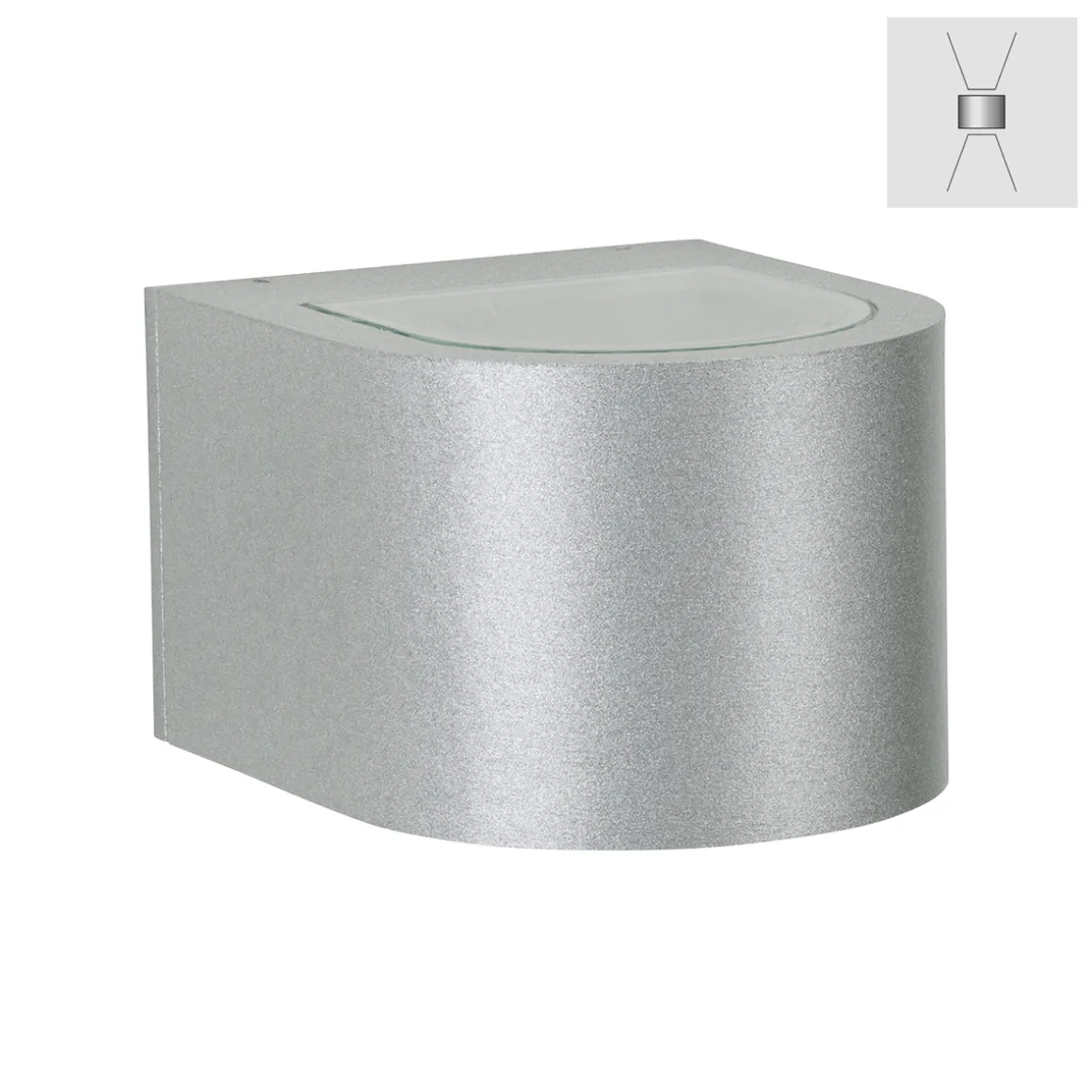 Albert 2340 Wandstrahler, breit/breit