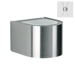 Albert 692337 Wandstrahler, breit/breit