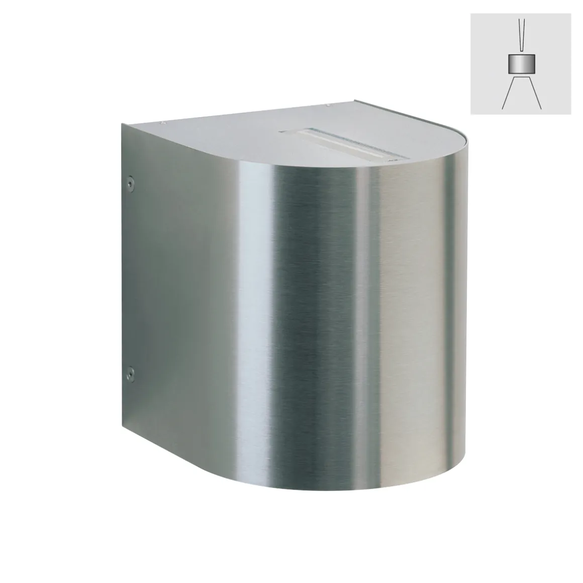 Albert 692404 Wandstrahler, eng/breit