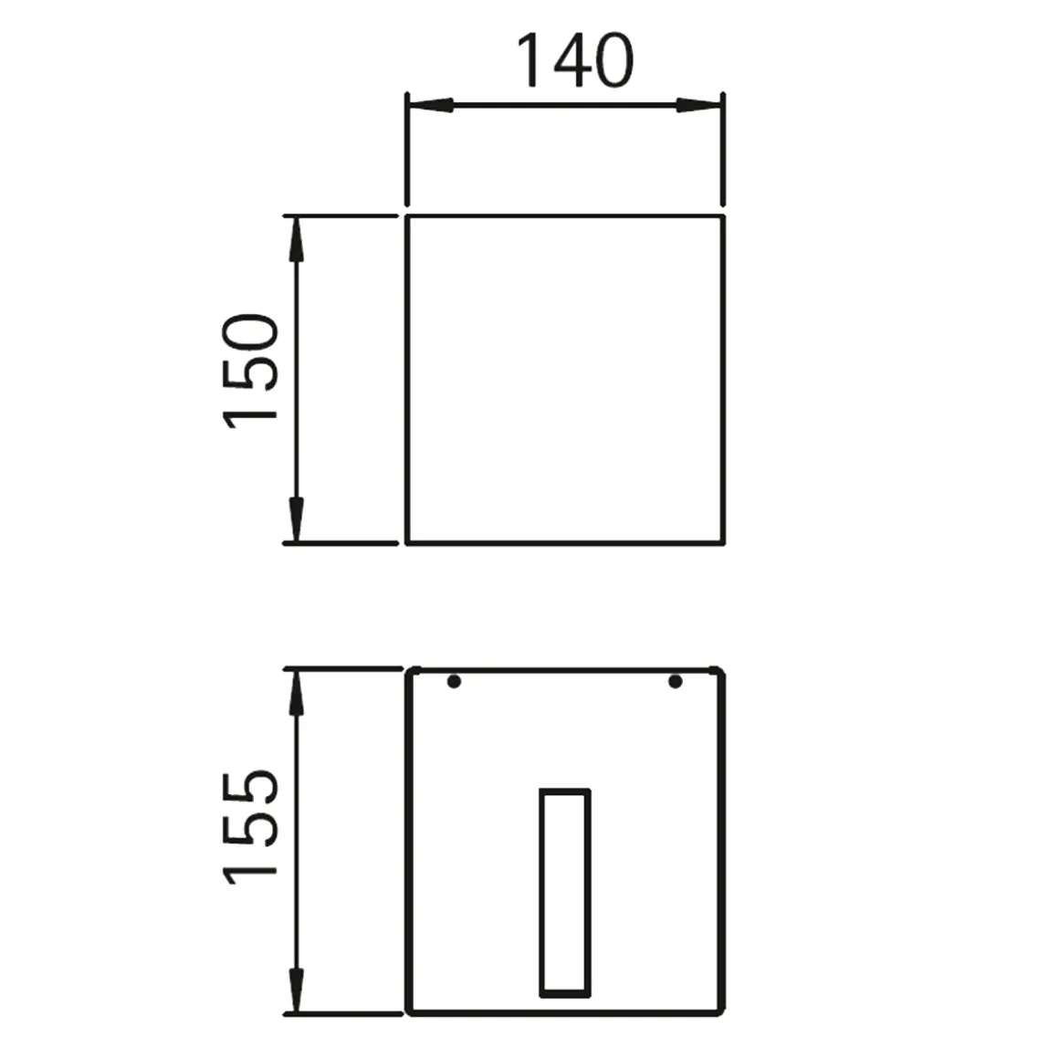Albert 2415 Wandstrahler, eng/eng