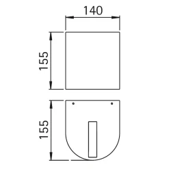 Albert 692403 Wandstrahler, eng/eng