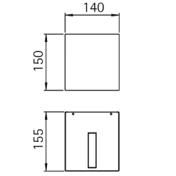 Albert 692412 Wandstrahler, eng/eng