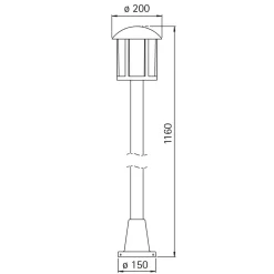 Albert 4139 Wegeleuchte