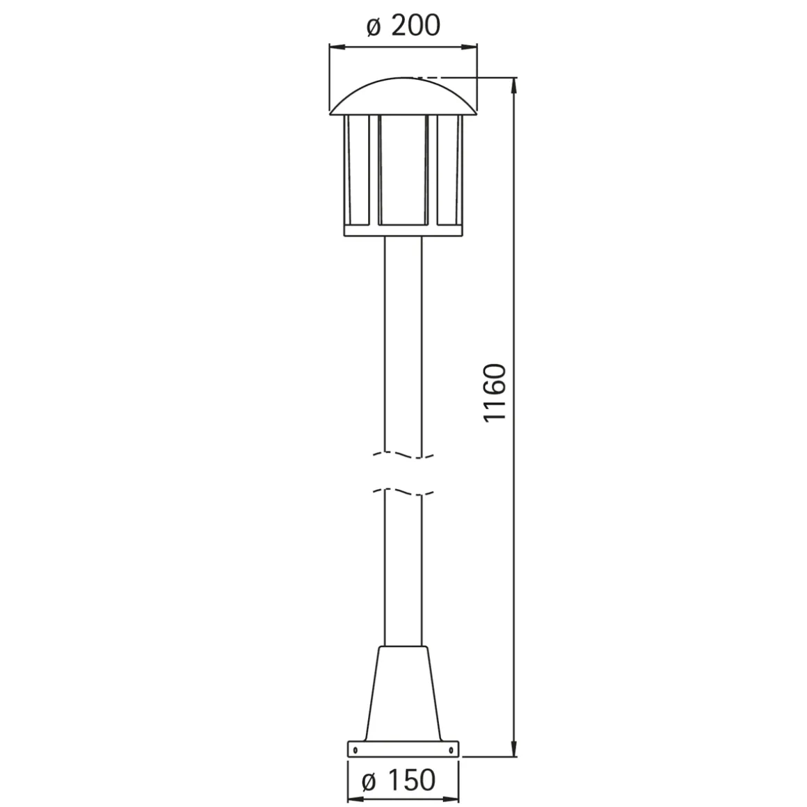 Albert 4139 Wegeleuchte