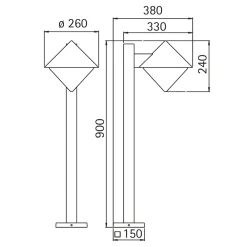 Albert 2026 Wegeleuchte