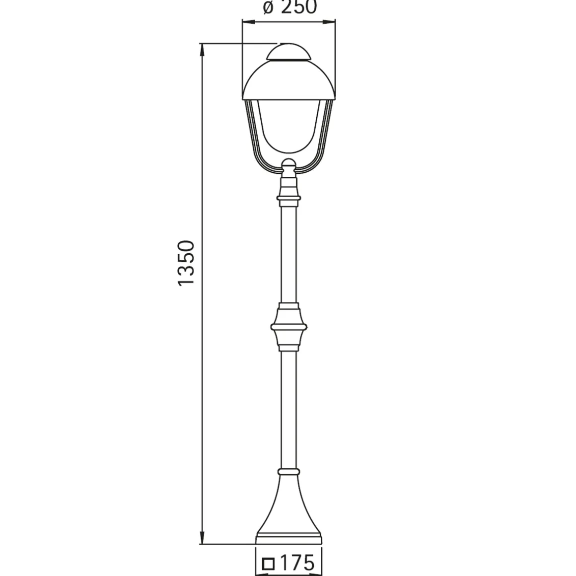 Albert 2029 Wegeleuchte