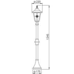 Albert 4136 Wegeleuchte