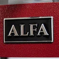 Alfa Forni Moderno Portable Pizzaofen, tragbar, inkl. Tragetasche & Pizza Schaufel Set Medium