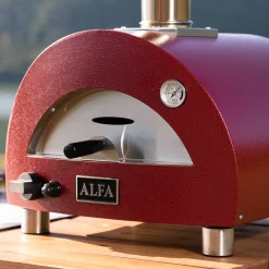 Alfa Forni Moderno Portable Pizzaofen, tragbar, inkl. Tragetasche & Pizza Schaufel Set Medium