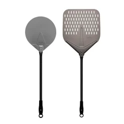 Alfa Forni Moderno Portable Pizzaofen, tragbar, inkl. Tragetasche & Pizza Schaufel Set Medium