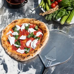 Alfa Forni Pizza Schaufel Set Medium, 2er-Set