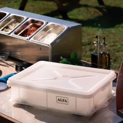 Alfa Forni Teigballen-Box mit Deckel