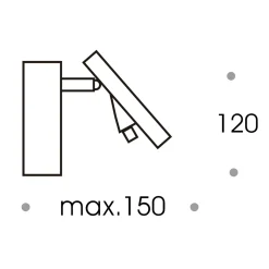 Antidark by Lumexx Dot LED Wandleuchte