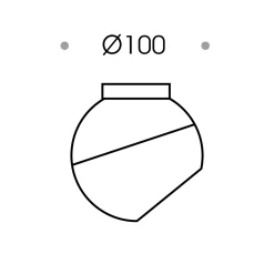 Antidark by Lumexx Globe LED Deckenleuchte, Auslaufmodell