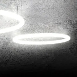Artemide Alphabet of Light Circular LED Sospensione, App-kompatibel