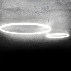 Artemide Alphabet of Light Circular LED Sospensione, App-kompatibel