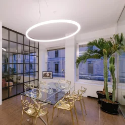 Artemide Alphabet of Light Circular LED Sospensione, App-kompatibel