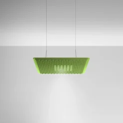 Artemide Architectural Eggboard Matrix LED Pendelleuchte, Direkt / Indirekt, 80 x 80 cm