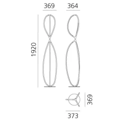 Artemide Arrival LED Terra, App-kompatibel