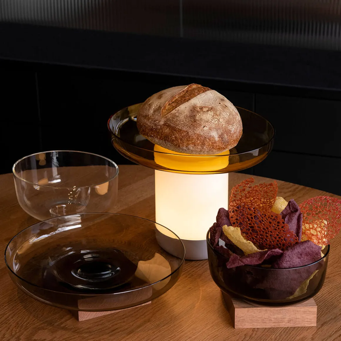 Artemide Bontà Portable LED Akkuleuchte, inkl. Teller