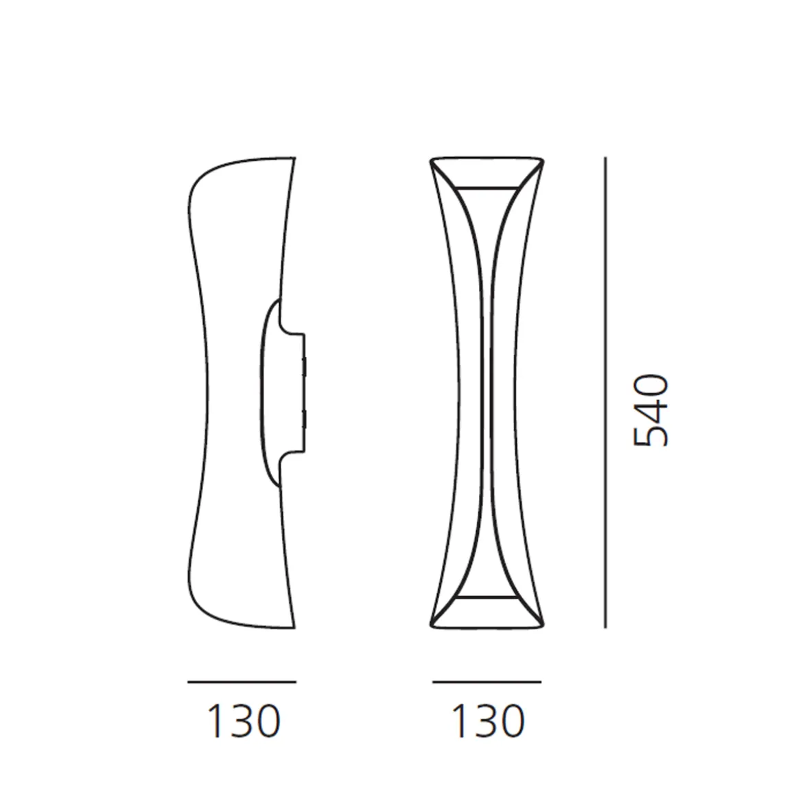 Artemide Cadmo LED Parete