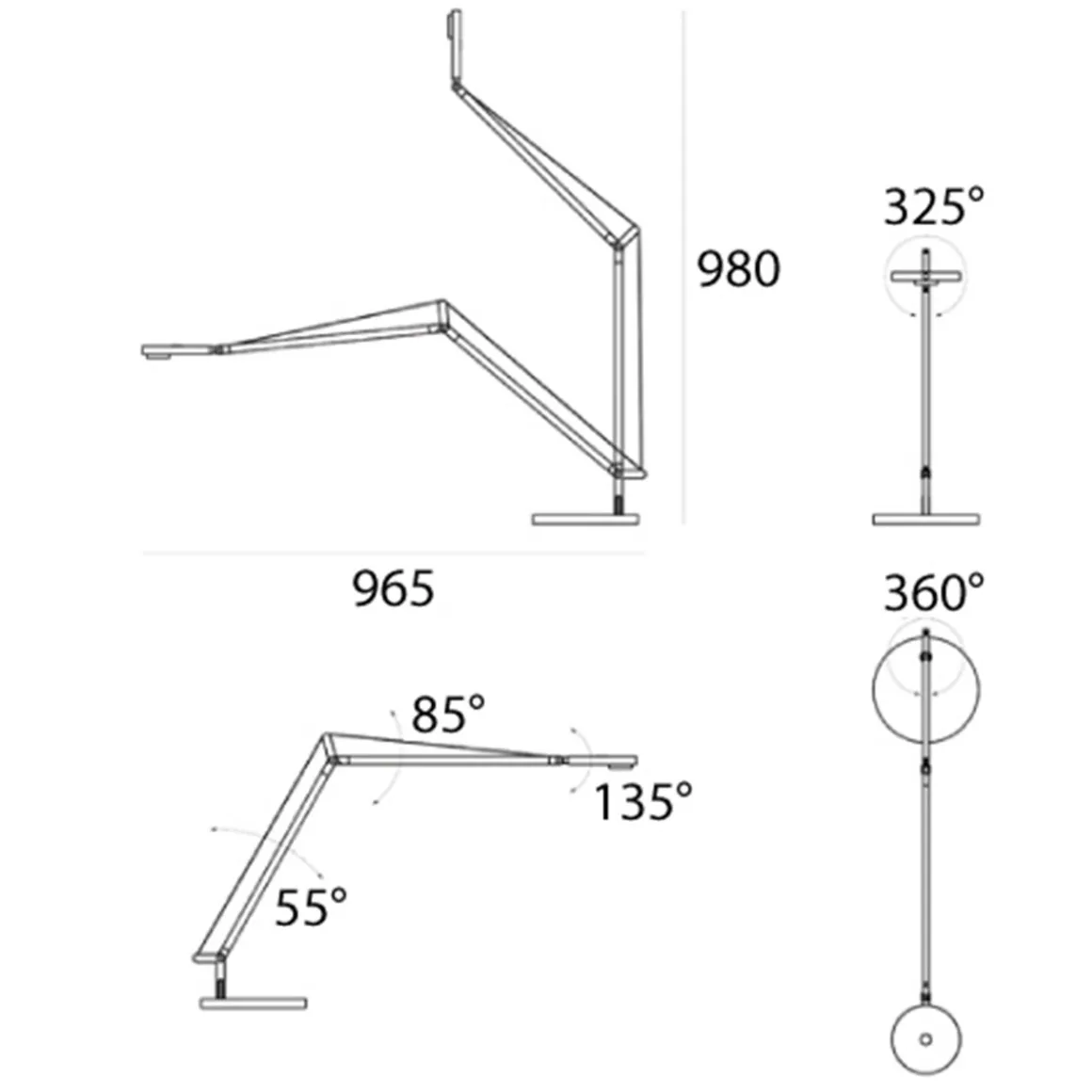 Artemide Demetra Professional LED Tavolo