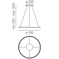Artemide Discovery LED Sospensione