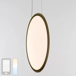 Artemide Discovery Vertical 70 LED Sospensione, Tunable White, App-kompatibel