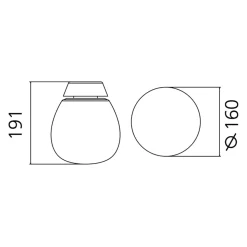 Artemide Empatia LED Parete / Soffitto