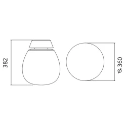 Artemide Empatia LED Parete / Soffitto