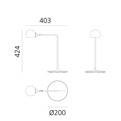 Artemide Ixa LED Tavolo