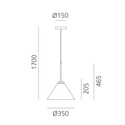 Artemide Look at Me 35 LED Sospensione