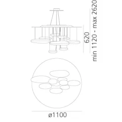 Artemide Mercury LED Sospensione