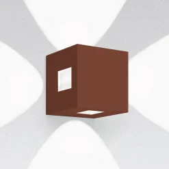 Artemide Outdoor Effetto 14S LED 4L Außenwandleuchte, 4 x 50°