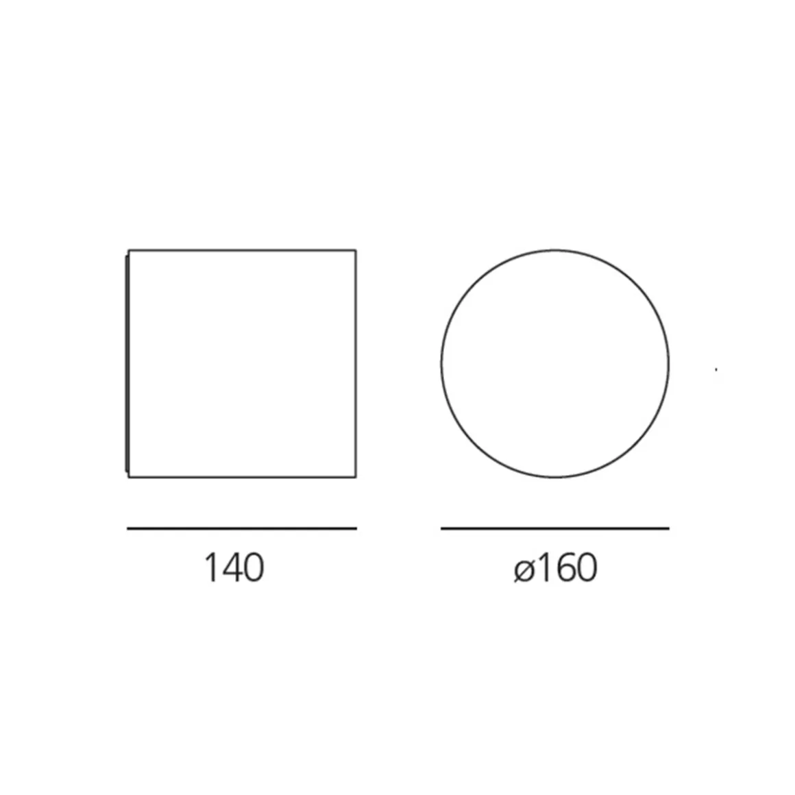 Artemide Outdoor Effetto 16R LED Außenwandleuchte 2N, 2 x 4°