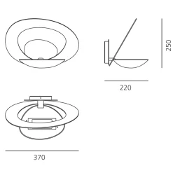 Artemide Pirce Parete