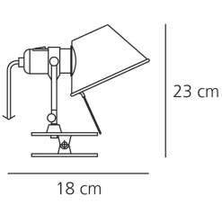 Artemide Tolomeo LED Pinza