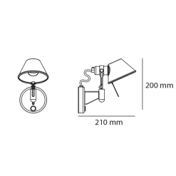 Artemide Tolomeo Micro LED Faretto
