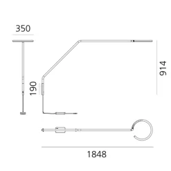 Artemide Vine Light LED Parete, App-kompatibel