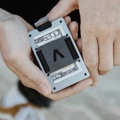 Aviator Wallet Carbon Fiber Cash Clip Style 